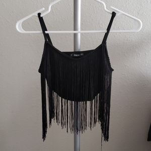 Fringe Crop Top